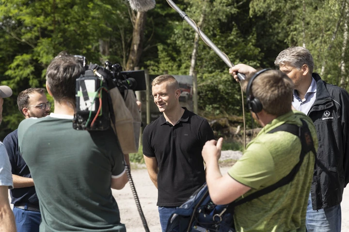 WAS-Shooting Unimog auf Textstrecke, fotografiert von Hagenhoff Werbeagentur Osnabrück